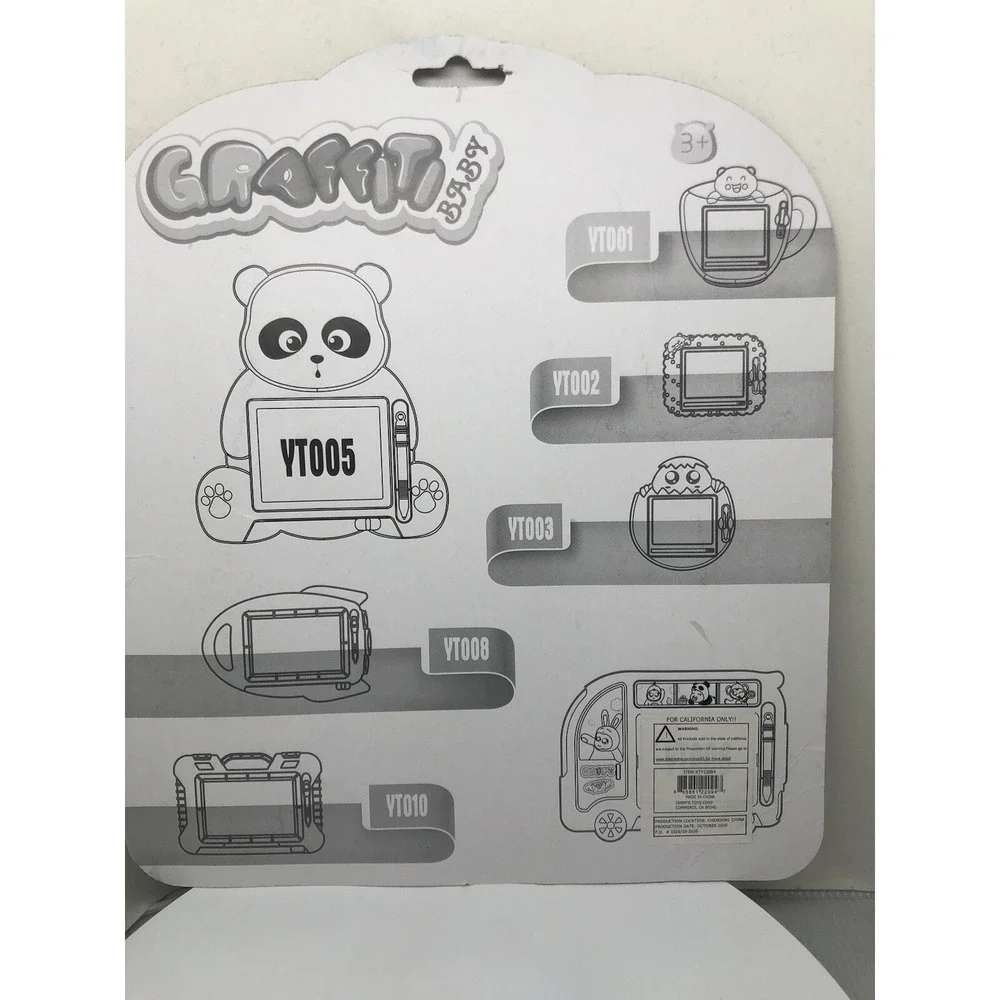 Writing Tablet‎ Board Kids Doodle Drawing Pad Erasable Drawing Board Panda Bear